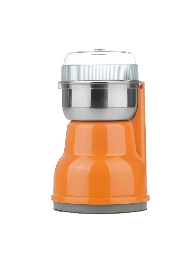 توسكانا يو مطحنة قهوة كهربائية بقدرة 200 واط لطحن البن والتوابل بسرعة عالية، شفرات ستانلس ستيل حادة، مطحنة حبوب بتصميم مدمج وسهل الاستخدام مع غطاء شفاف مناسبة لتحضير القهوة الطازجة - Image 2